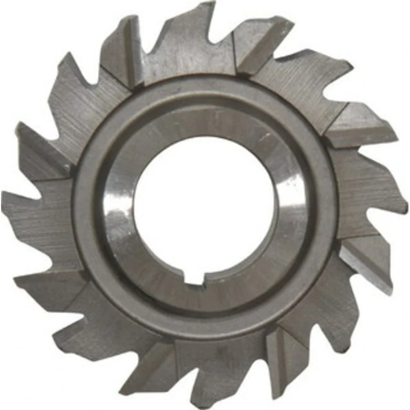 Made in USA 2-1/2 Diam x 1/2 Face Width Staggered Tooth Side Milling Cutter 7/8 Arbor Hole, High Speed Steel, Uncoate...